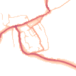 Daytime road noise heatmap for PO33 1TR