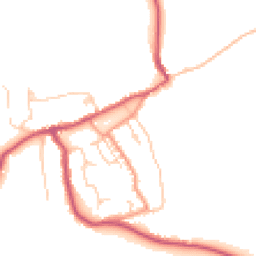 Daytime road noise heatmap for PO33 1TU