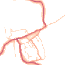 Daytime road noise heatmap for PO33 1UQ