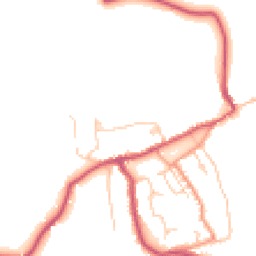 Daytime road noise heatmap for PO33 1UR
