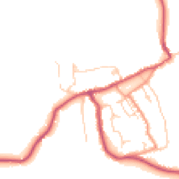 Daytime road noise heatmap for PO33 1XF