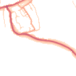 Daytime road noise heatmap for PO33 1XG