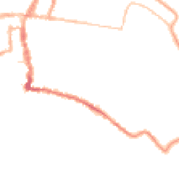 Night-time road noise heatmap for PO33 2BJ