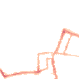 Night-time road noise heatmap for PO33 2DN