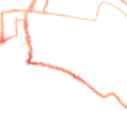Night-time road noise heatmap for PO33 2DX