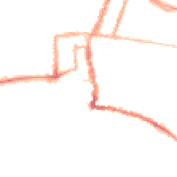 Night-time road noise heatmap for PO33 2RF