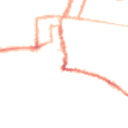 Night-time road noise heatmap for PO33 2RJ