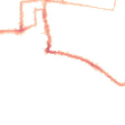 Night-time road noise heatmap for PO33 2SB