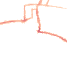 Night-time road noise heatmap for PO33 2SY