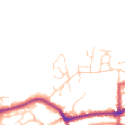 Daytime road noise heatmap for PO33 3AG