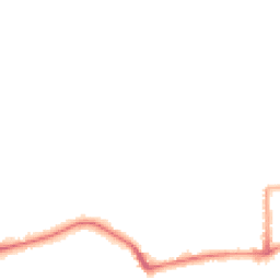 Night-time road noise heatmap for PO33 3AG