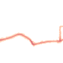 Night-time road noise heatmap for PO33 3AN