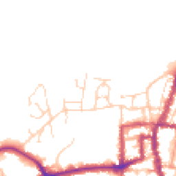 Daytime road noise heatmap for PO33 3AT