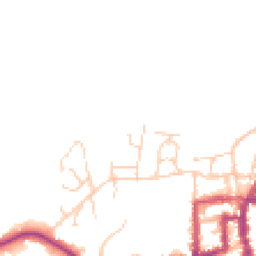 Daytime road noise heatmap for PO33 3AU