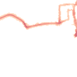 Night-time road noise heatmap for PO33 3BT