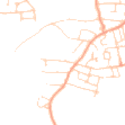 Daytime road noise heatmap for PO33 3HS