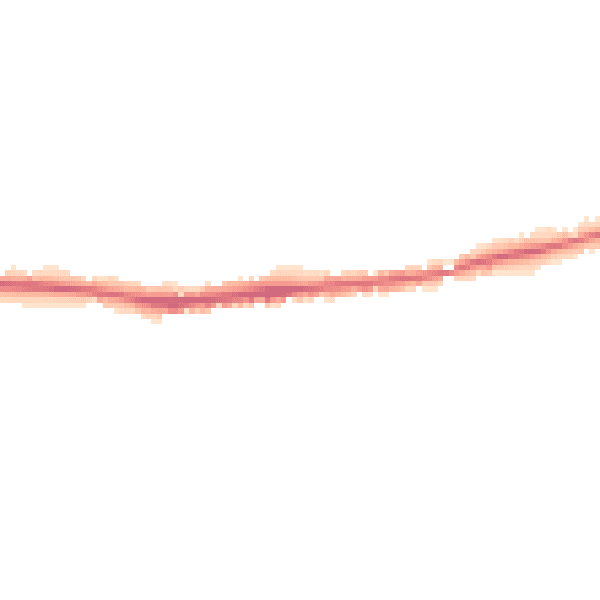 Night-time road noise heatmap for PO33 3RR