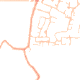 Daytime road noise heatmap for PO33 3SG