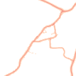 Daytime road noise heatmap for PO33 4AE