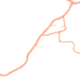 Daytime road noise heatmap for PO33 4AJ