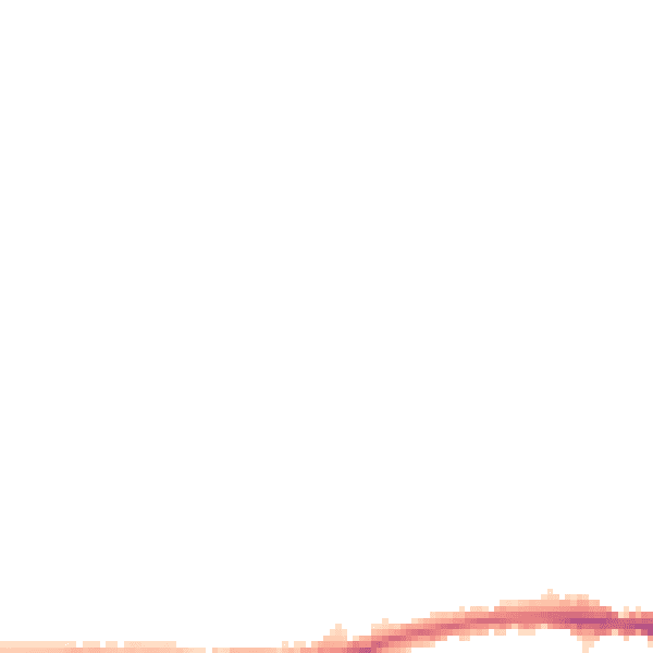 Night-time road noise heatmap for PO33 4NL