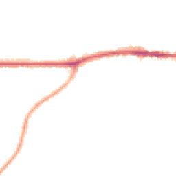 Night-time road noise heatmap for PO33 4QT