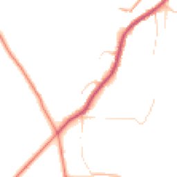 Daytime road noise heatmap for PO33 4RJ