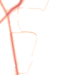 Daytime road noise heatmap for PO33 4RS