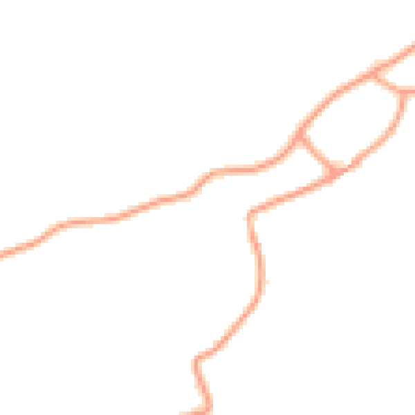 Daytime road noise heatmap for PO36 0ET