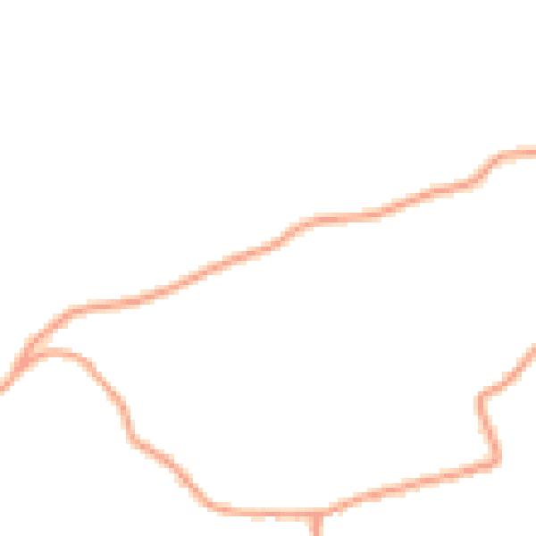 Daytime road noise heatmap for PO36 0EU