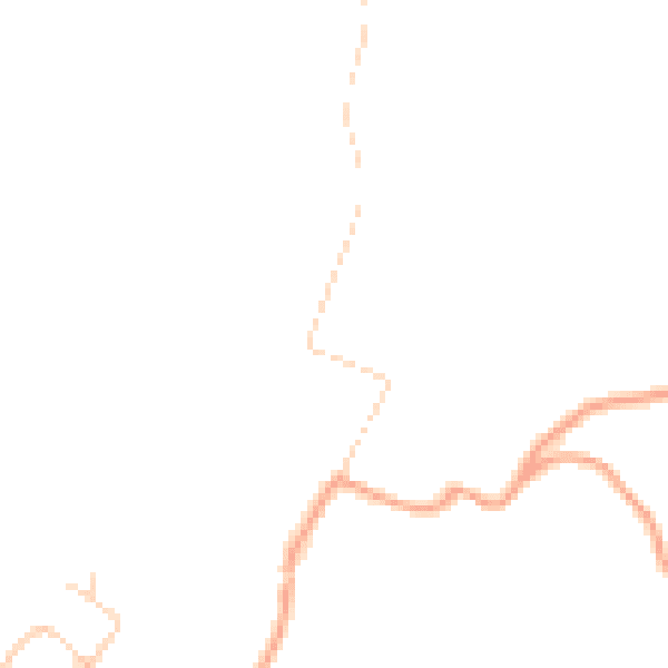 Daytime road noise heatmap for PO36 0EY