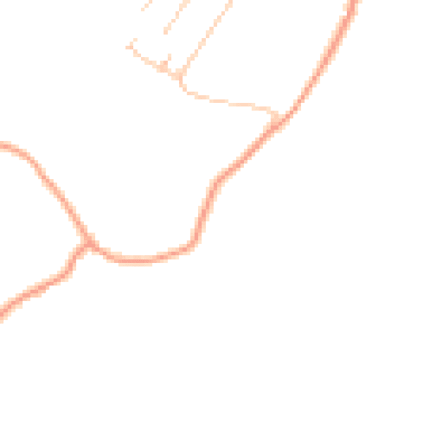 Daytime road noise heatmap for PO36 0HD