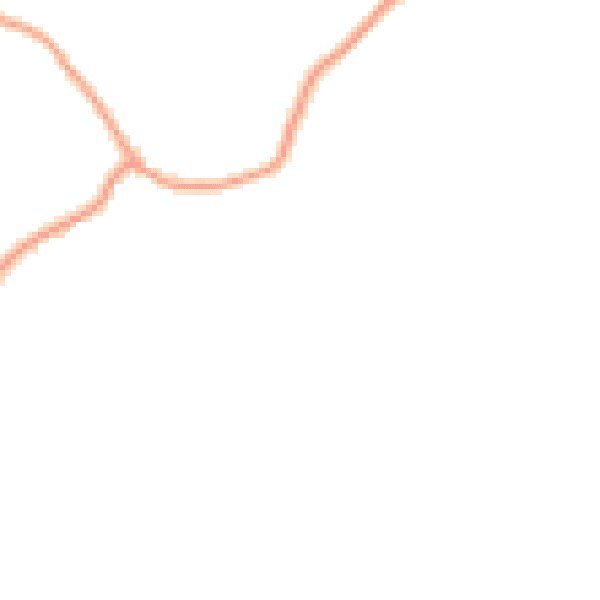 Daytime road noise heatmap for PO36 0HH