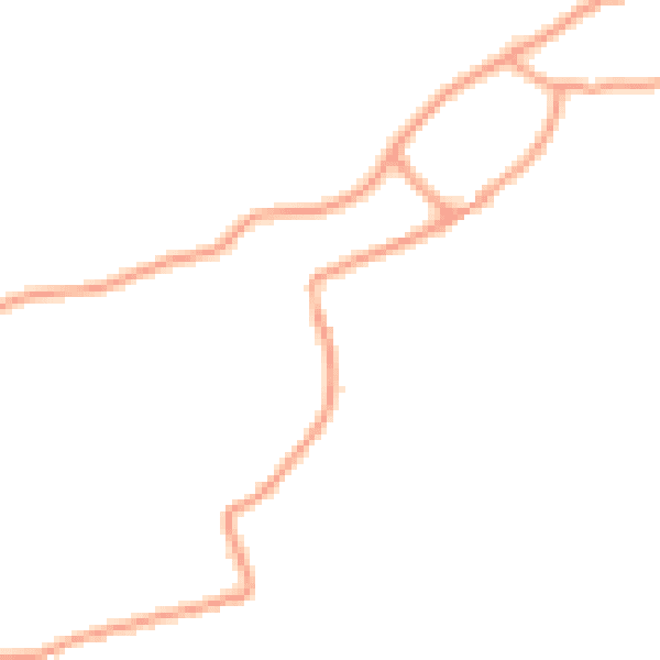 Daytime road noise heatmap for PO36 0HN
