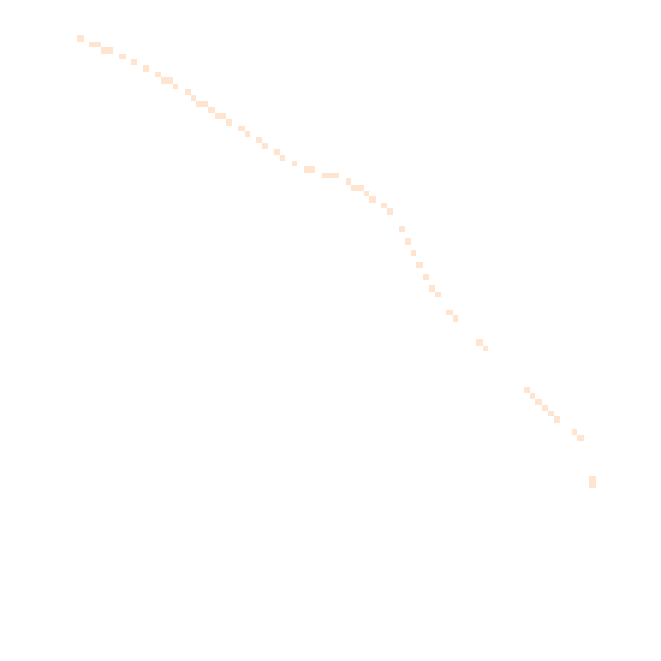 Night-time road noise heatmap for PO36 0JG