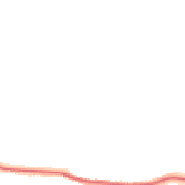 Night-time road noise heatmap for PO36 0LF