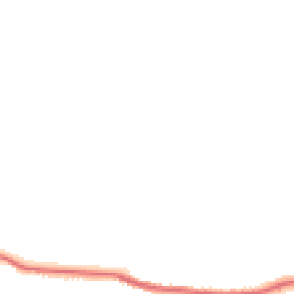 Night-time road noise heatmap for PO36 0LN