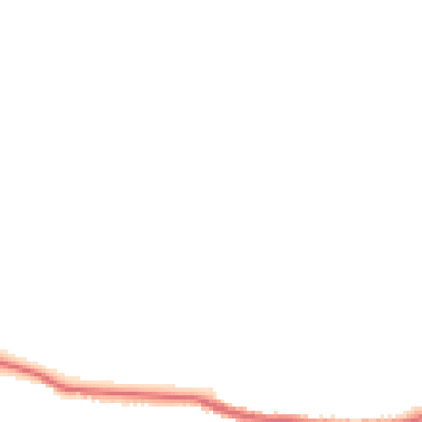 Night-time road noise heatmap for PO36 0LP