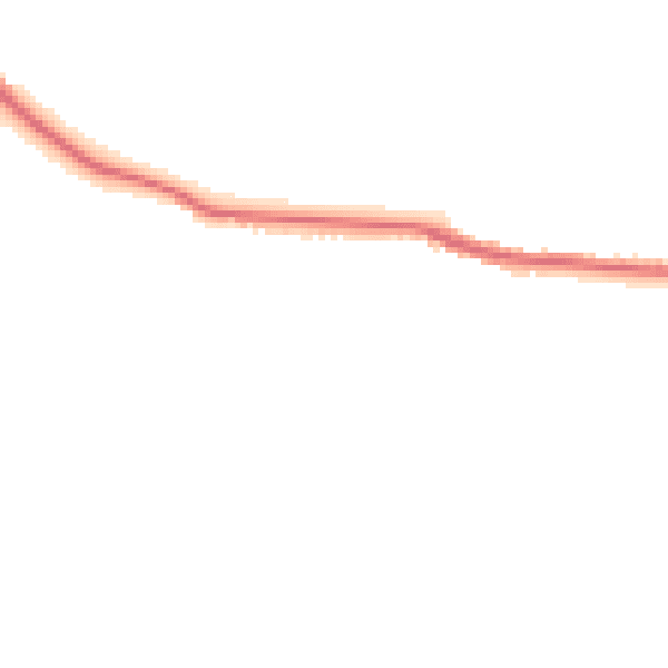Night-time road noise heatmap for PO36 0PX