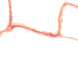 Night-time road noise heatmap for PO4 0AD