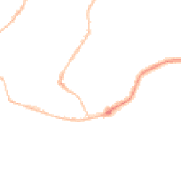 Night-time road noise heatmap for PO4 0AQ