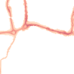 Night-time road noise heatmap for PO4 0AY
