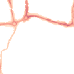 Night-time road noise heatmap for PO4 0BJ