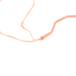 Night-time road noise heatmap for PO4 0BW