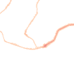 Night-time road noise heatmap for PO4 0BX