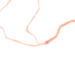 Night-time road noise heatmap for PO4 0BY