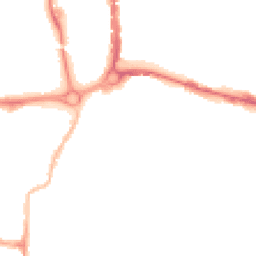 Night-time road noise heatmap for PO4 0DB