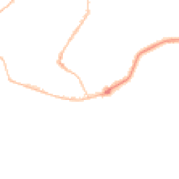 Night-time road noise heatmap for PO4 0DE