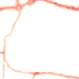 Night-time road noise heatmap for PO4 0DH