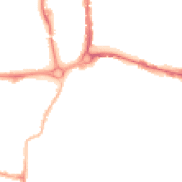 Night-time road noise heatmap for PO4 0DR